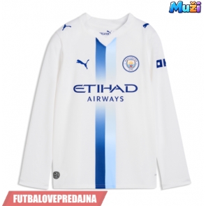 Lacne Muži Futbalové dres Manchester City 2026-27 Dlhy Rukáv - Tretina